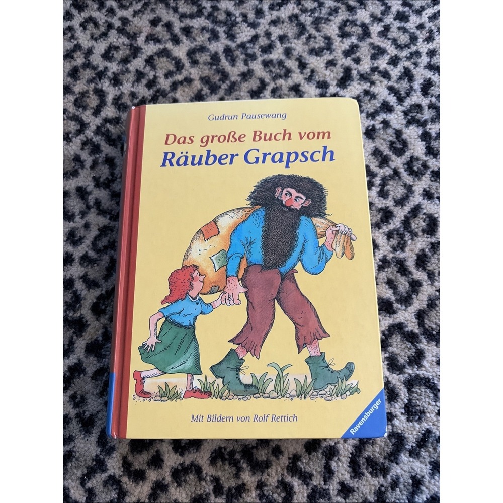 Gudrun Pausewang Das große Buch vol Räuber Grapsch Kind (Hardback) German